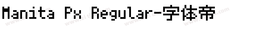 Manita Px Regular字体转换